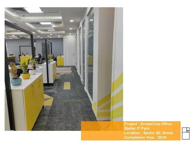 PROJECT : ARROWCORE OFFICE STELLER IT PARK LOCATION:SECTOR 62, NOIDA COMPLETION YEAR : 2019