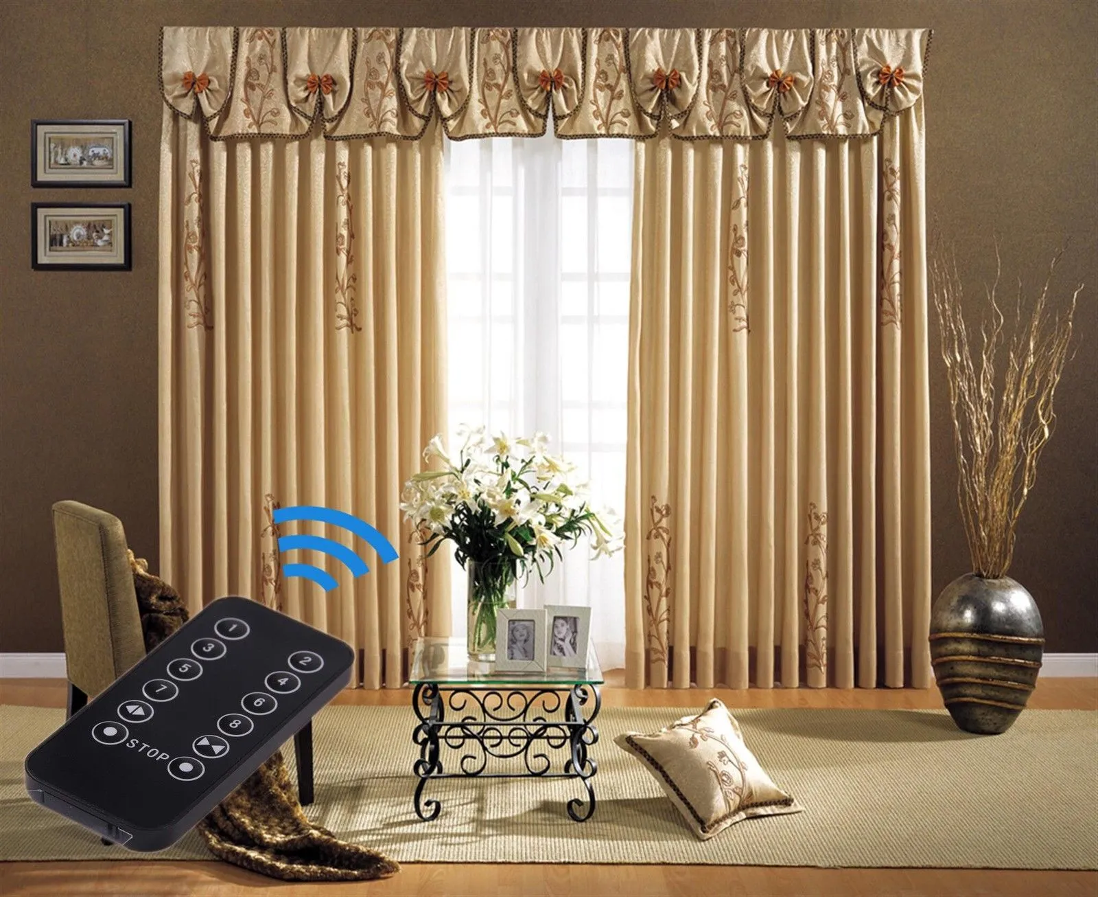 Motorization of Curtains and Blinds: Convenience at Your Fingertips
