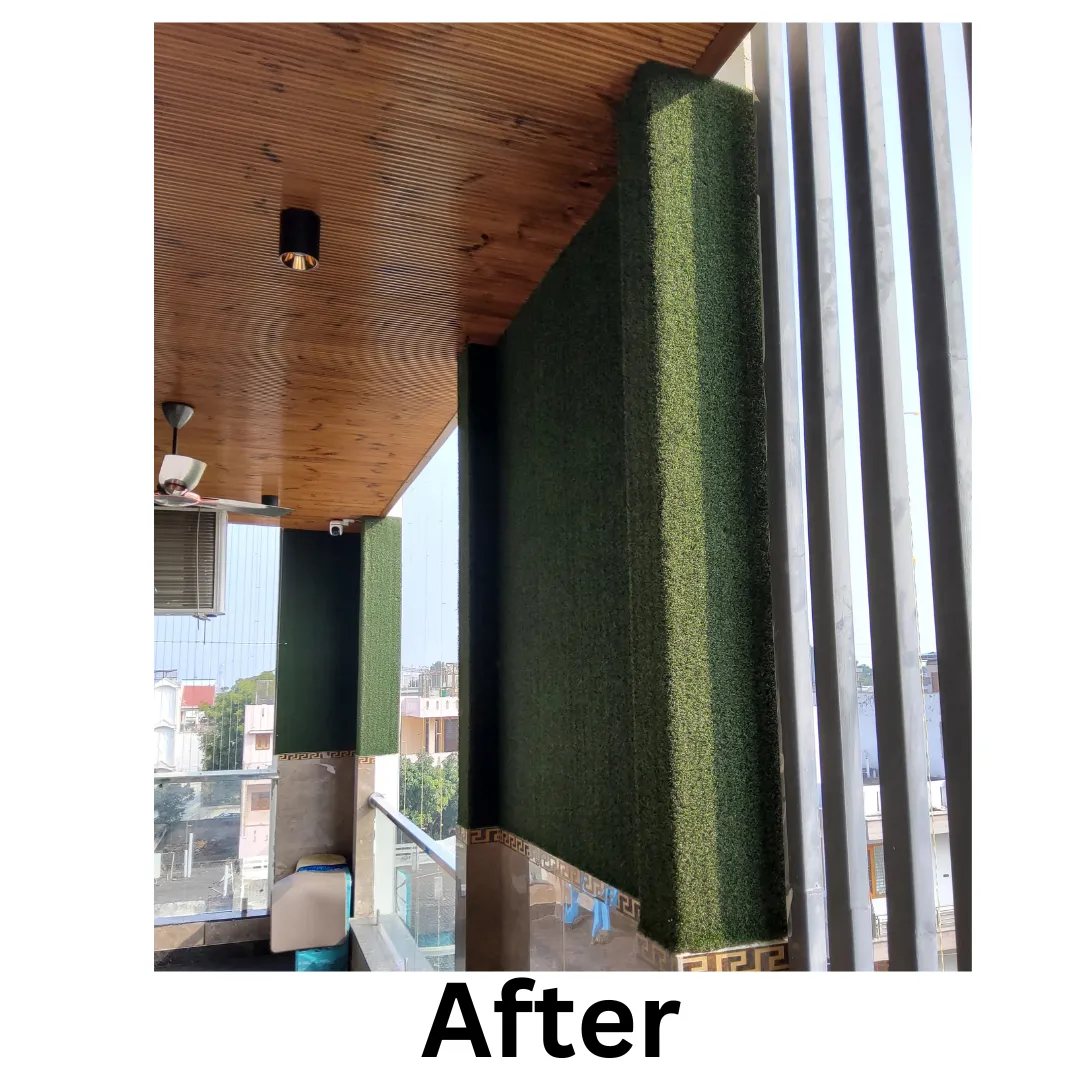 Charcoal Louvers installed At Faridabad