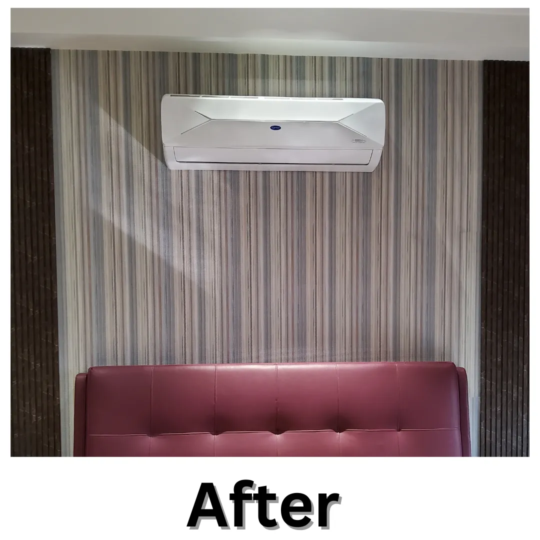Wallpaper installed at Faridabad