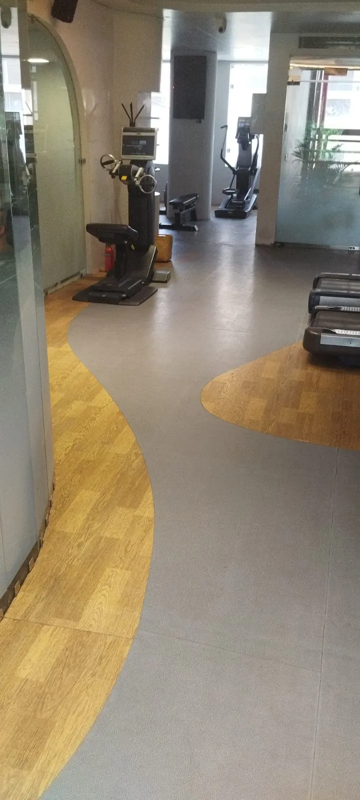 Sports flooring installations at anatomy gym hauz khas