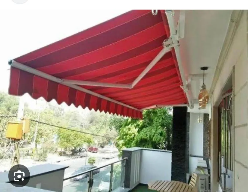 Awning installed