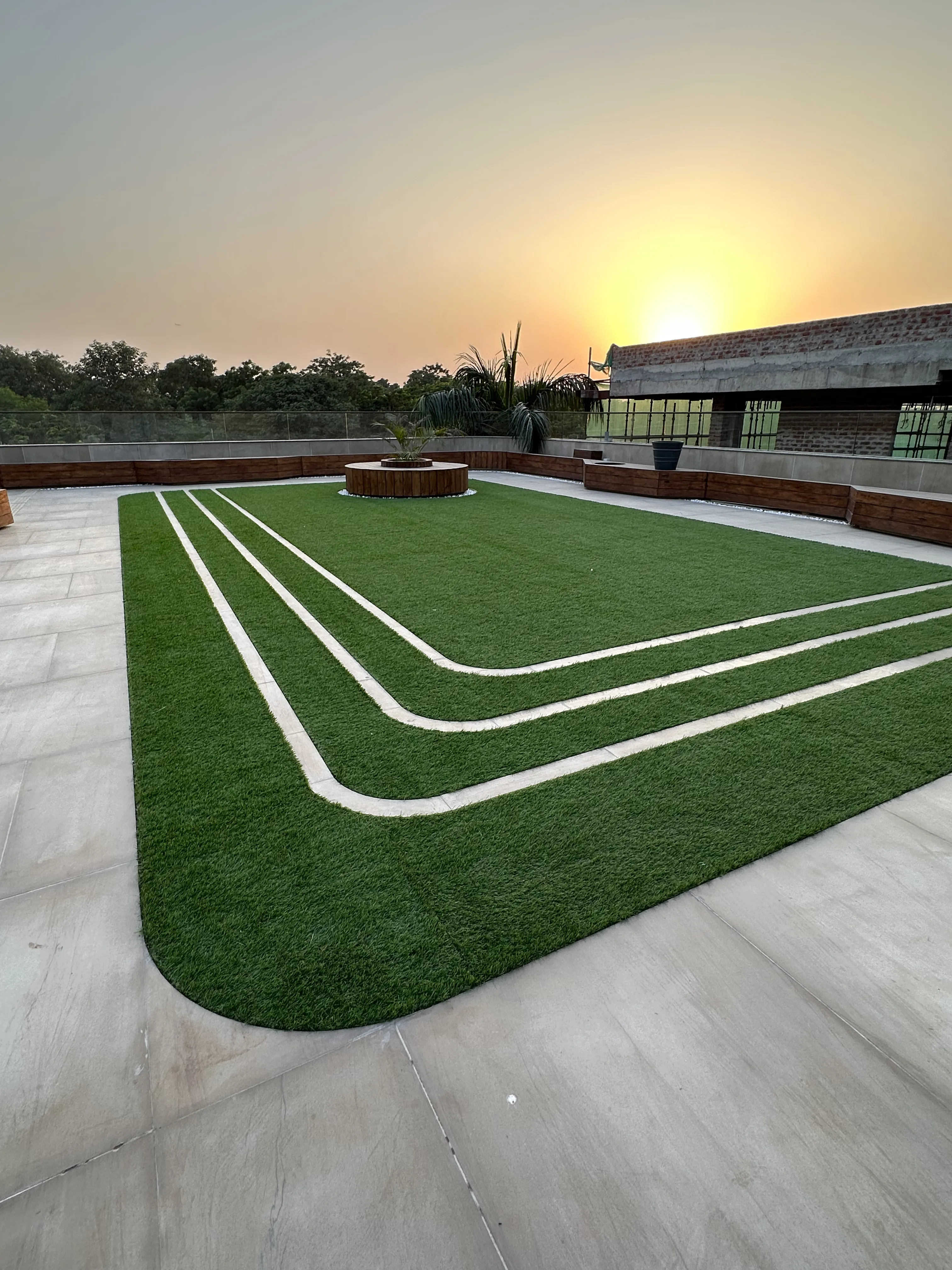 Artificial Grass installed at A 5 Gk 1