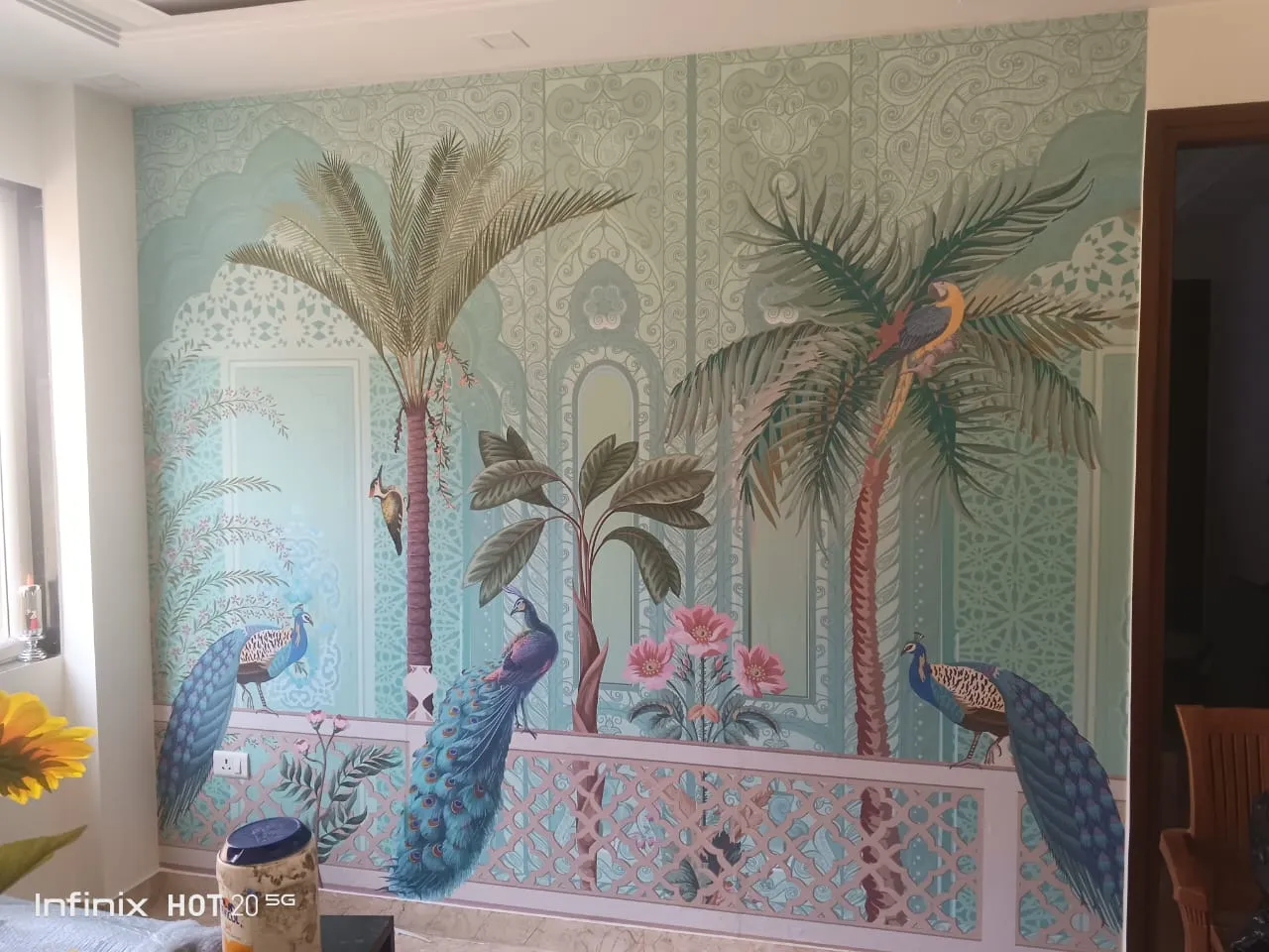 Customised wallpaper