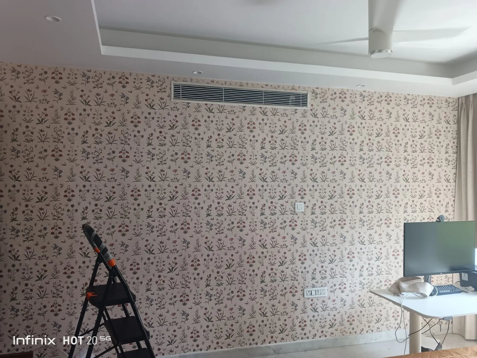 wallpaper installed After
