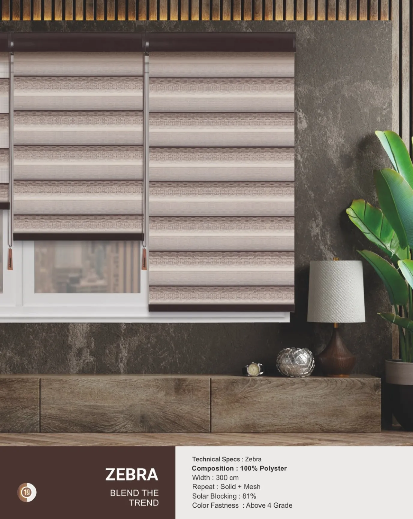 Johnson Zebra Window Blinds – BLEND THE TREND