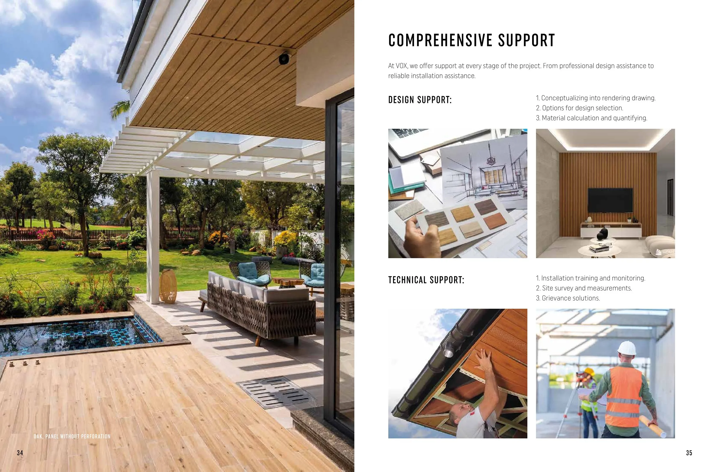Vox Infratop Ceiling & Wall Panels –OUR  REALISATIONS