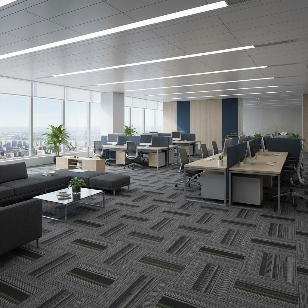 613 Mix Carpet Tiles | Durable Modular Flooring