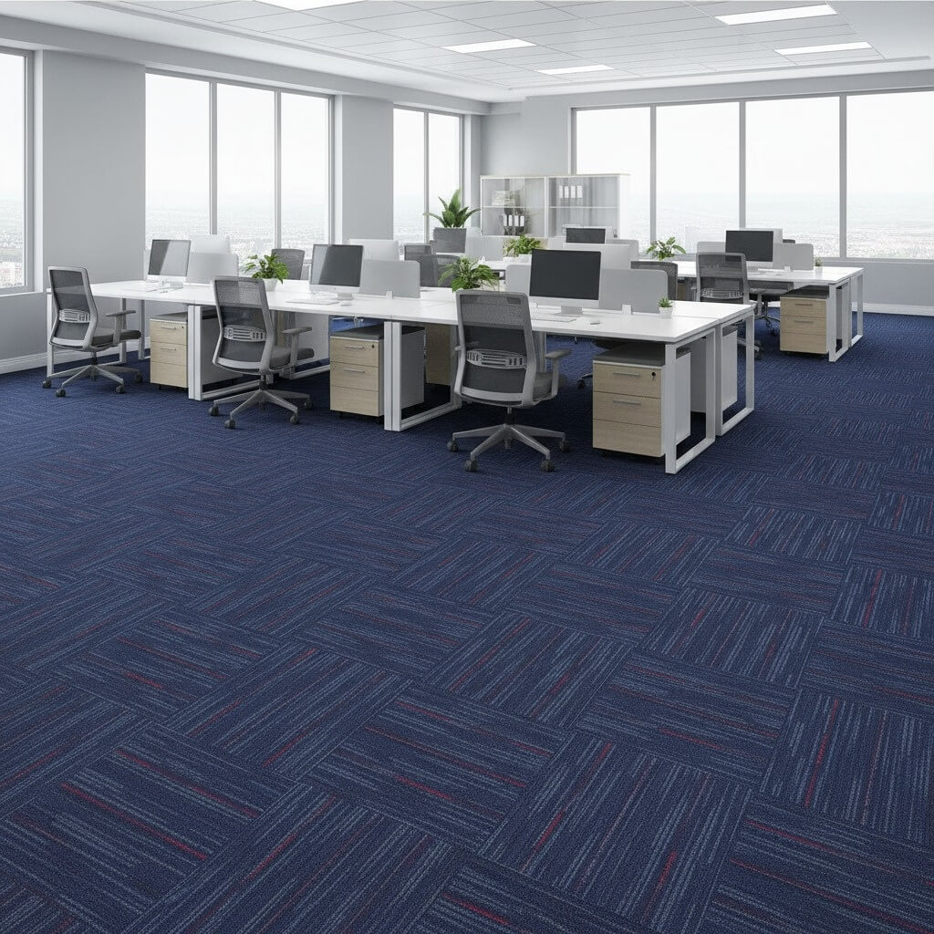 TE-723 Prime Carpet Tiles – Premium Office Flooring