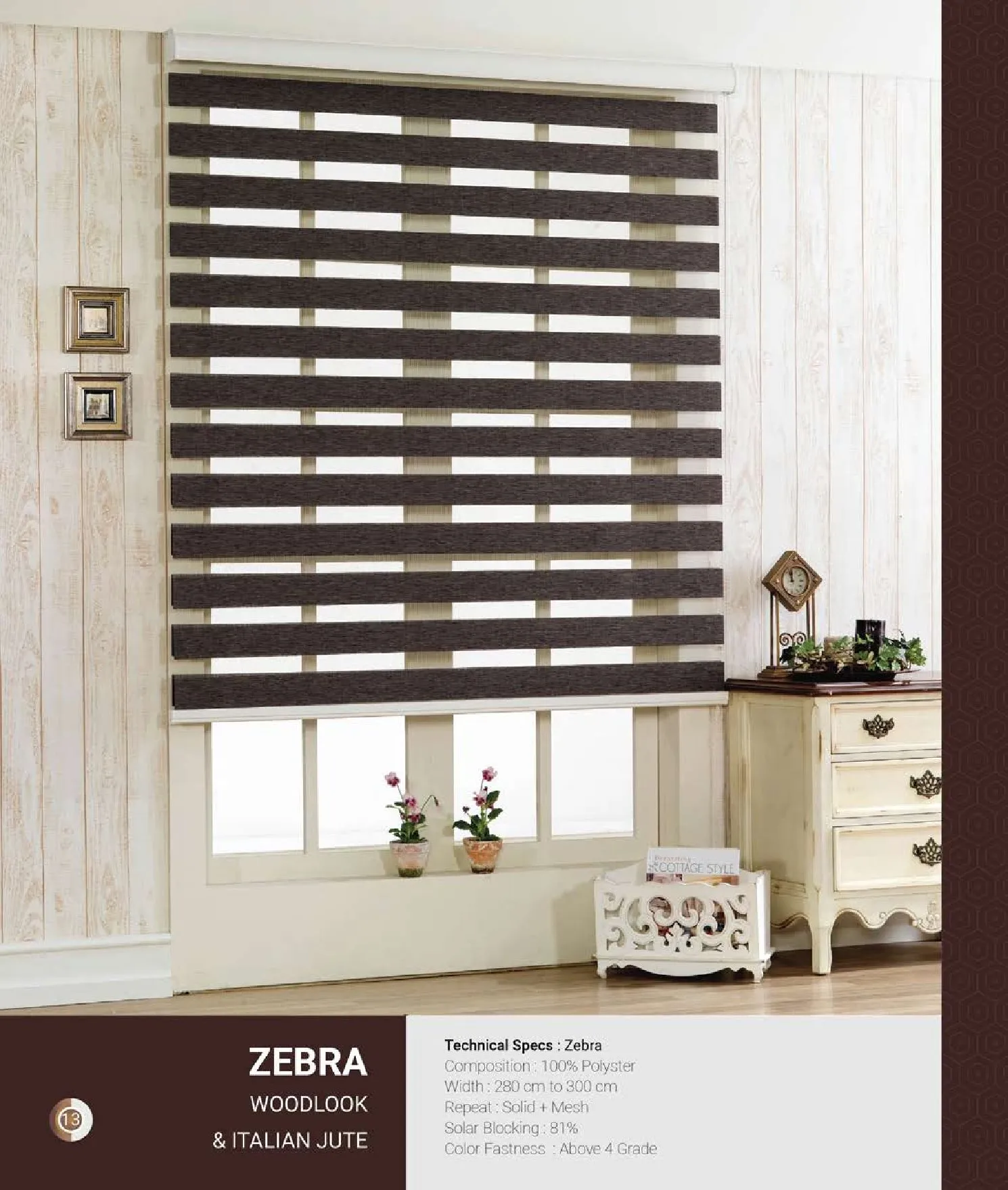 Johnson Zebra Window Blinds – WOODLOOK
