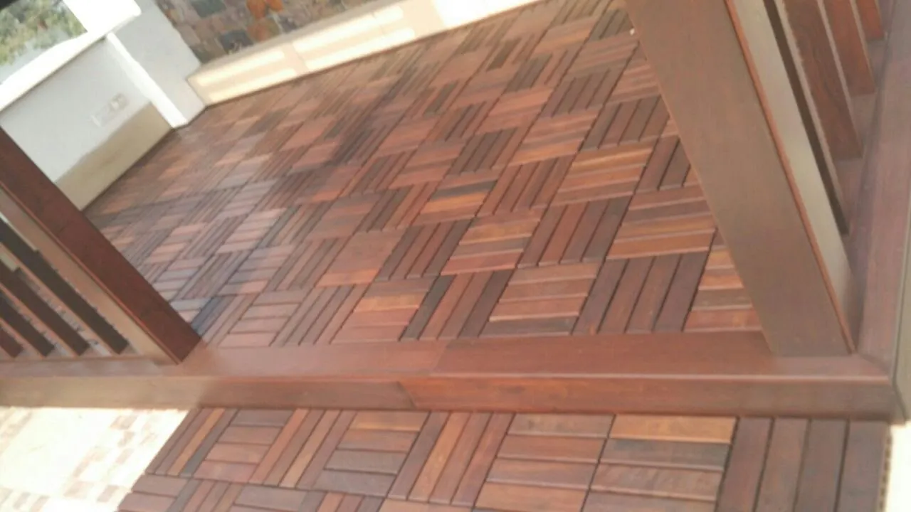 Premium IPE Deck Tiles 24x24 Size