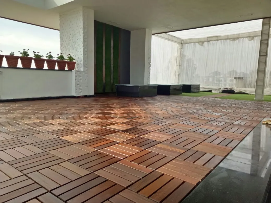 IPE Deck Tiles Waterproof & Rot-Resistant