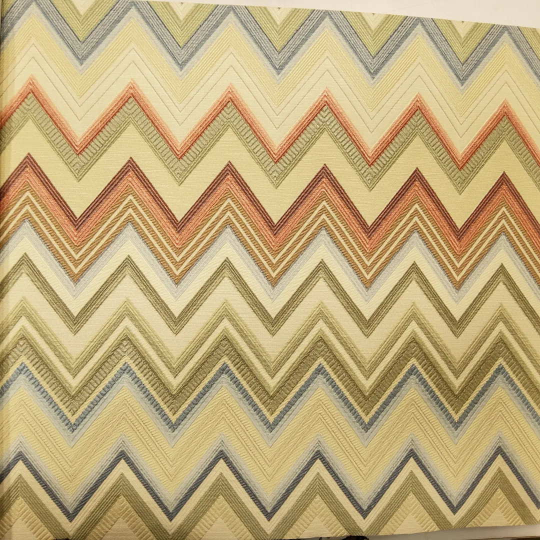 Missoni Home Zig Zag Designer Wallpaper - Bold & Vibrant Meta Description: