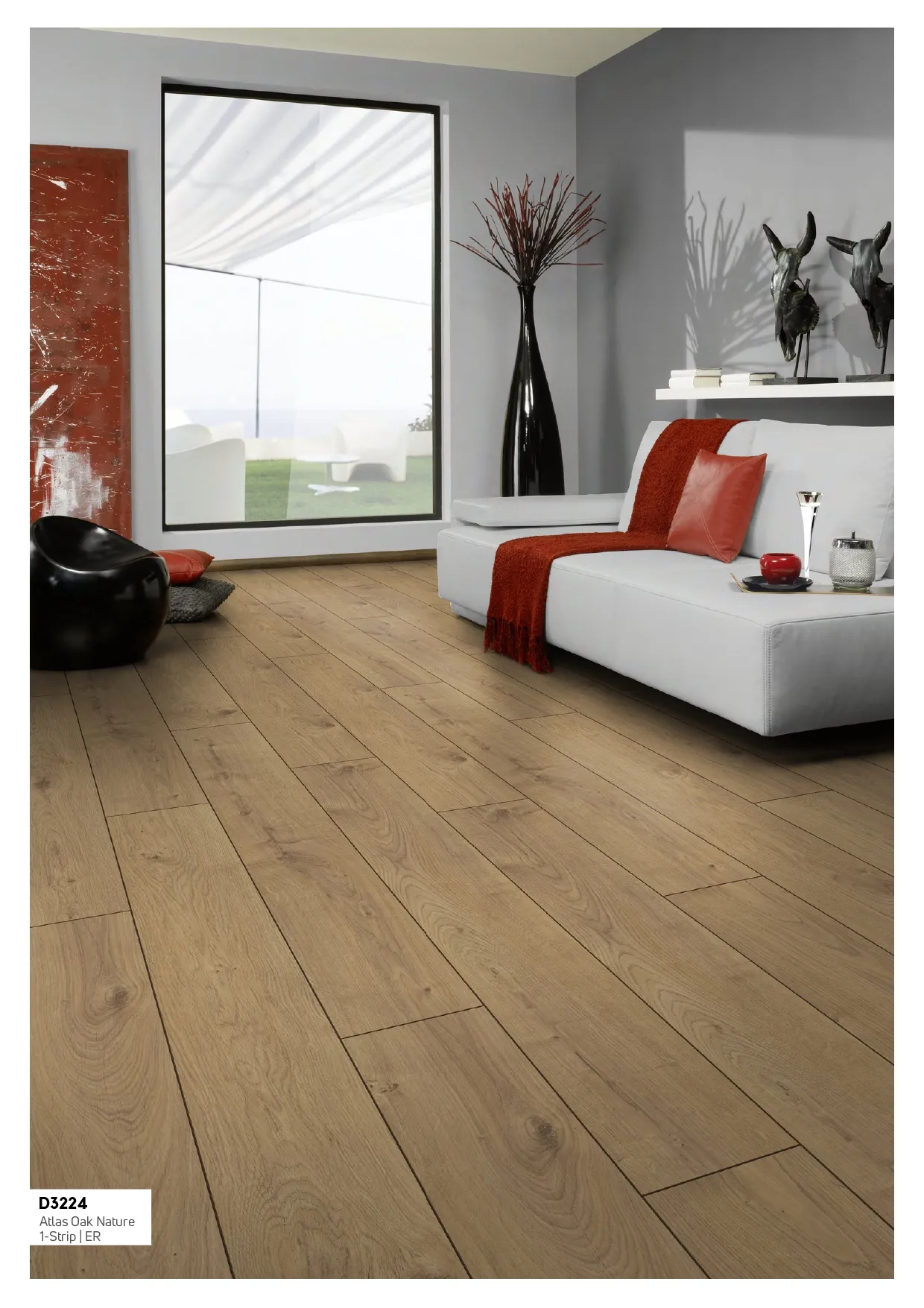 D3224 Atlas Oak Nature Exquisit Kronotex Laminate Wooden Flooring