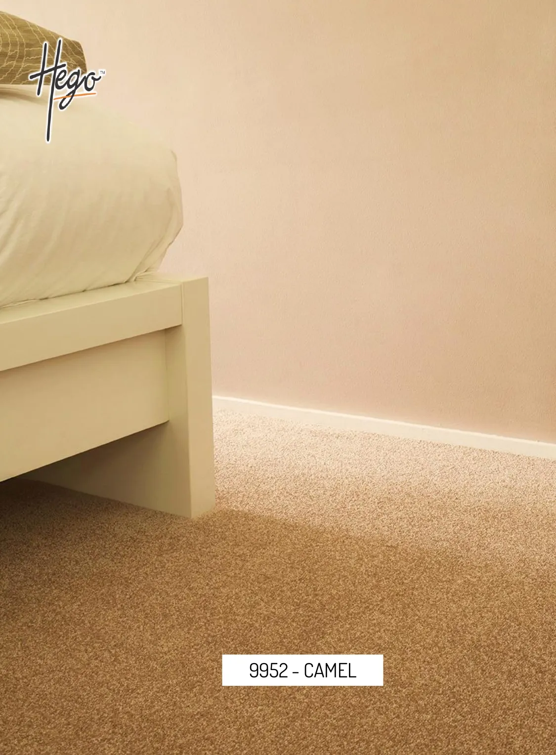 9952 - CAMEL Hego Shine Carpet Roll - Durable and Stylish Flooring